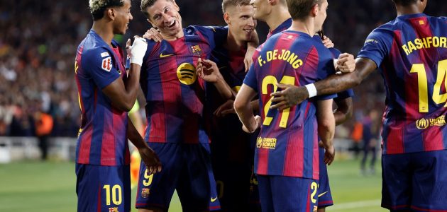هانز فليك بعد فوز برشلونة على ريال سوسيداد: سعيد بعودة لامين يامال وتألق بيدري ودي يونج